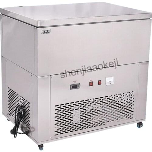 HX-SLM-02 Stainless steel snowflake ice machine Small ice brick machine ice column machine commercial 220v/50hz 2500w 1pc