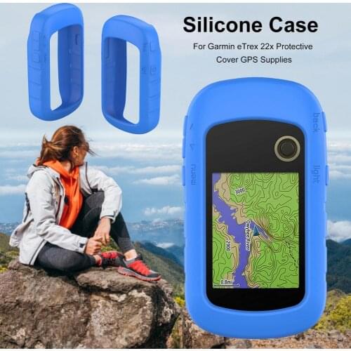 Protect Orange Rubber Case Skin For Garmin Navigator ETrex 32X 22X 309X 209X 201X Handheld GPS Accessories