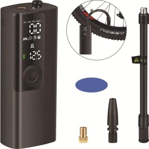 Car Pump PSE Certified Handheld Digital Display Bicycle Tire Wireless Air Pump Portable Electric Car Air Pump Air Pump