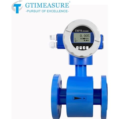 Electromagnetic Water Flow Sensor Water Flowmeter Water Waste Water Sewage Slurry Liquid Measurement