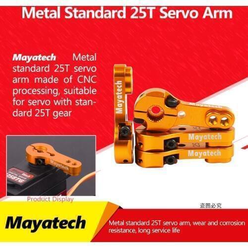 Mayatech Standard 25T M3 Metal RC Servo Arm Hornfor Futaba Savox Xcore HL HSP HD Power Dropship
