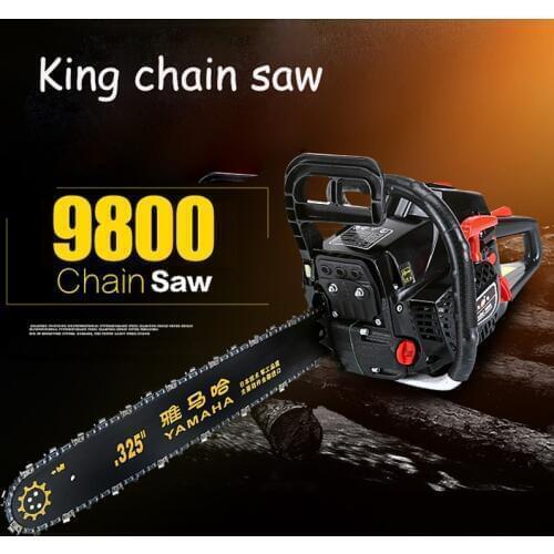 4.8KW High Power Chain Saw Handheld Gasoline Saws Wood Cutting Saw Import Chain Saws