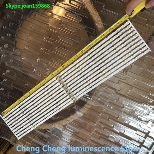 10pcs/lot LED Backlight Strip for Samsung UE49NU7670 UE49NU7140 UE49NU7100 BN61-15483A BN96-45953A 45953B LM41-00630A 00557A