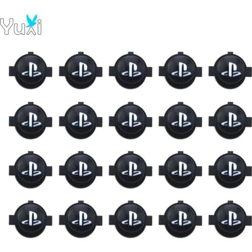 YuXi 20pcs Home Button Return Back Power Switch Key Repair Part For Sony Playstation Dualshock 4 DS4 PS4 Gamepad Controller