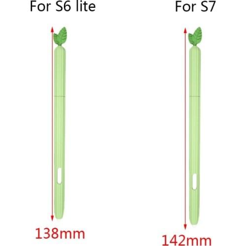 32CB Touch Pen Cover Protective Cover Skin Silicone Stylus Case For S-amsung -Galaxy Tab S6 Lite/S7 Tablet