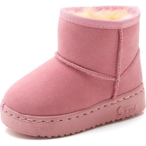 Winter boots girls winter boots for boys toddler girl shoes size Plus Cotton Plus Velvet Warm winter boot girls toddler gumboots