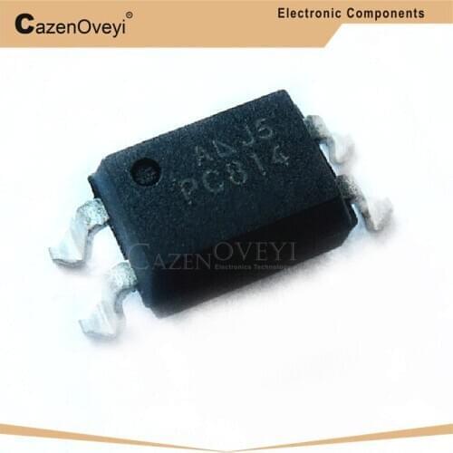 10pcs/lot FOD814 PC814 SOP-4 SMD EL814 LTV-814 FOD814 PC814A opto-isolator transistor Photovoltaic Output SOP4 In Stock
