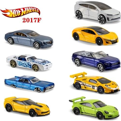 2017 Original Hot Wheels PORSCHE 911 CORVETTE 2015 FORD MUSTANG GT CONVERTIBLE Alloy Car Model Boy Toy Collection Gift