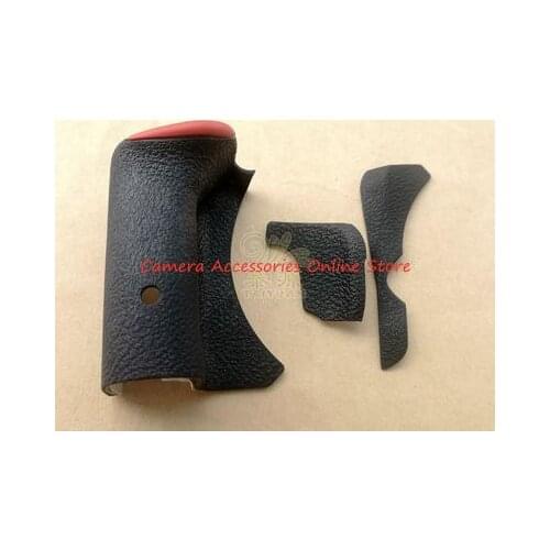 3pcs/set Original Rubber For Nikon D5500 Front Handle Grip Rubber Cover / Side Rubber / Thumb Rubber Repair Parts