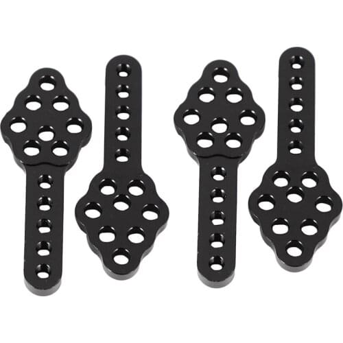 4Pcs CNC Metal Shock Absorber Mount Adjust Height Angle Stand for RC Crawler Car Axial SCX10 90046 D90 D110