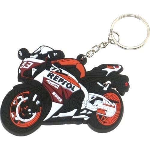 Motorcycle Model Keychain Keyring Key Chain Key Ring Holder For HONDA CBR1000RR 2017 Locomotive model