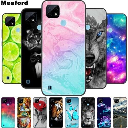 For Realme C21 Case Silicon Back Cover Phone Case For OPPO Realme C21 Soft Case for RealmeC21 Realme C21 C 21 coque bumper Shell