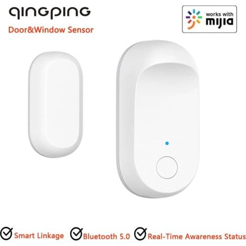 Qingping Door Window Sensor Switch Smart Home Life Control Wireless Connect Safety Burglar Alarm Open Close Detectors Mijia App