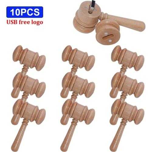 10pcs/lot Creativity wooden USB2.0 flash drive 4GB 8GB 16GB 32GB 64GB Custom LOGO pen drives Gifts Memory Stick Wedding U Disk