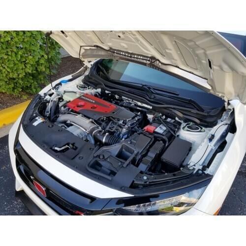 Gas Struts for Honda Civic Type R (FK8) 2017-2020 Front Hood Bonnet Damper Modify carbon fiber Shock Lift Supports