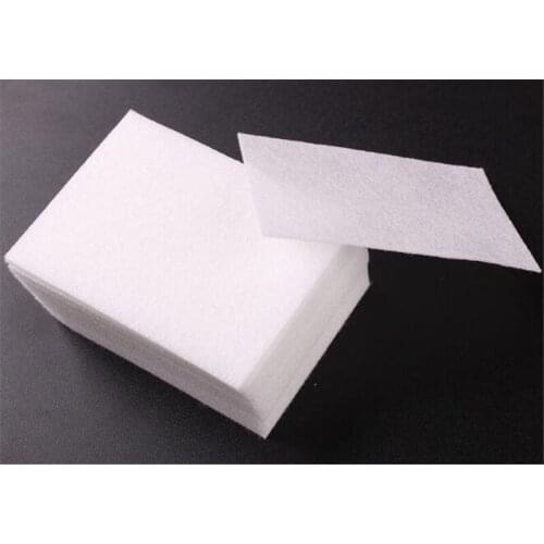 Hot 100pack/lot 400 pcs /pack Gel Polish Remover Pad Nail Wipes Cleaning Lint Free Paper Pad Soak off Remover Manicure Cotton