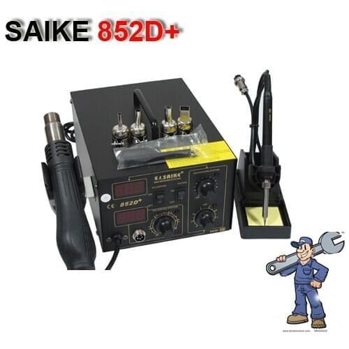 HOT Sale 2 in 1 Soldering Station Hot Air Gun + Soldering Iron
