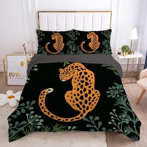 2/3pcs Duvet cover set pillow case Bedding set Queen King Euro Bed linens 220x240 140x200 240x260 Bed set nordic black