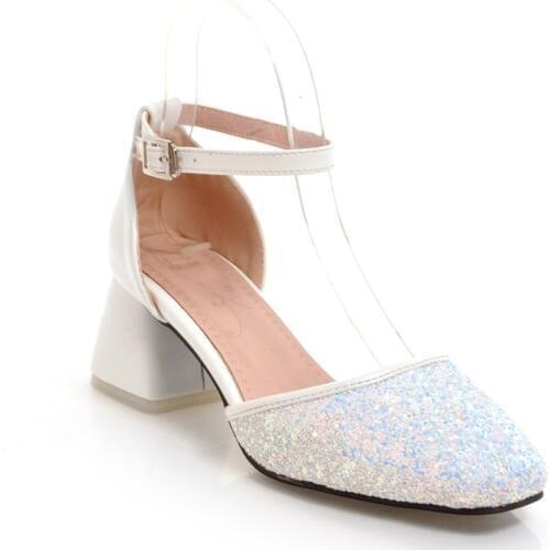 In the summer of 2018 the new fashion small pure and fresh and female with party with sequins cingulate 31 18418-43 female