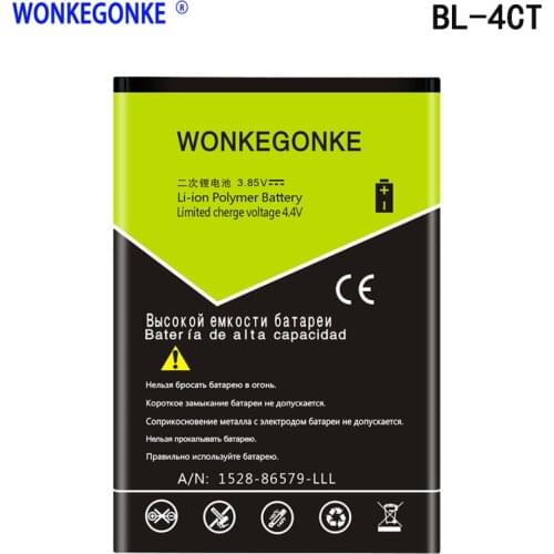 WONKEGONKE 1500mAh BL-4CT BL4CT Li-ion Phone Battery for Nokia 5310 5630XM 7212C 7210C 6600F