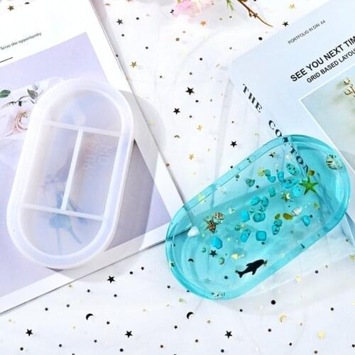 Tray Storage Box Silicone Mold for Resin Epoxy UV Handmade Crystal Craft Home Decorations