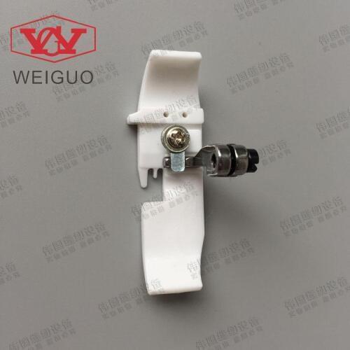 M700 Silver Arrow 747 four line overlock machine presser foot P253E four sewing foot pressure plastic bottom