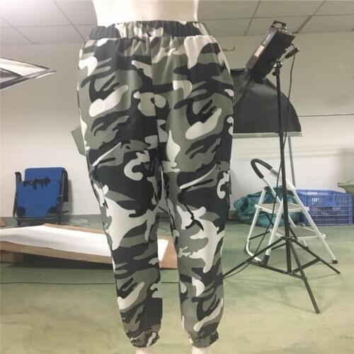 Trendy Women clothes High waist Geometry slim Trousers Casual Polyester Legging one pieces