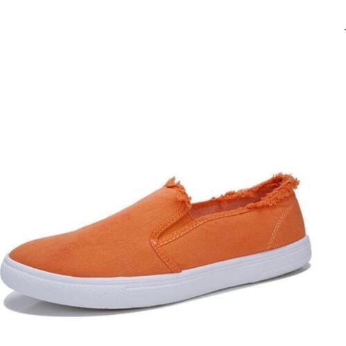 2020 Spring New Student Personality Candy-colored Raw Canvas Shoes Classic College Style Soft Mens Cloth Shoes Set Of Feet