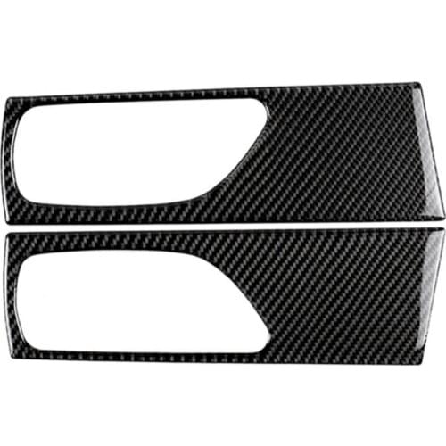 2Pcs/Set Car Carbon Fiber Door Handle Armrest Bowl Stickers Fit for Lexus IS250 автомобильные товары Детали экстерьера
