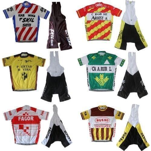 2019 new Cycling Jersey men Short sleeve bib shorts Gel pad Cycling Clothing bike wear jersey set ropa Ciclismo top kit