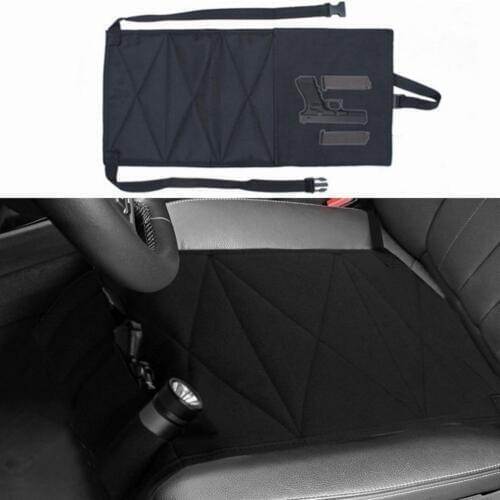 Hunting Nylon Concealed Car Seat Pistol Holster and Mattress Bed Hand Gun Case Holder Holster Hidden Holster For Car Seat