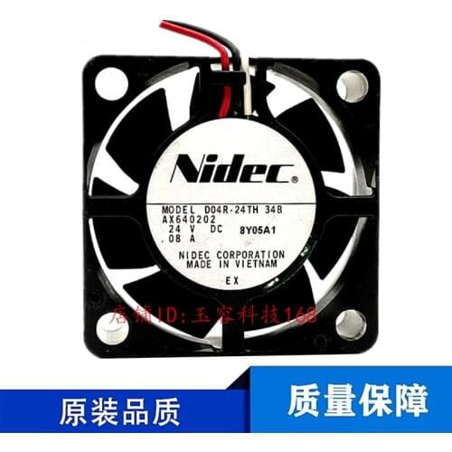 Original D04R-24TH 24V 0.08A 4CM printer inverter fan