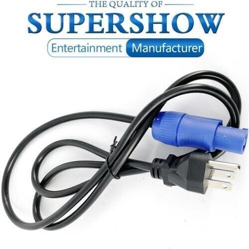 Moving Head Power Cable Plug To Powercon Cable Connector US EU UK Plug for Stage Light Machine