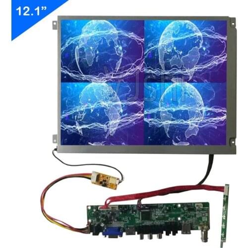 12 Inch AA121SP03 800*600 Industrial Screen Multi-Function Control Board Support HDMI VGA USB BNC AV Input