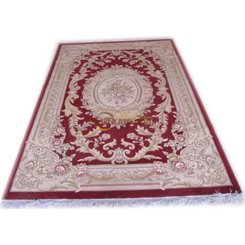 Wool carpet french carpet floor french knotted Plush savonery Made carpet for bathroomcarpet livingroom carpet3d carpet