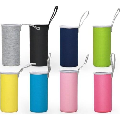 Sport Water Bottle Cover Neoprene Insulator Sleeve Bag Case Pouch For 550ML Portable Vacuum Cup Set Sport Camping Accessories