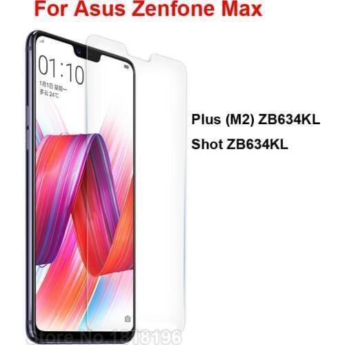 9H Glass Screen Protector For Asus Zenfone Max Plus (M2) ZB634KL Tempered Glass Zenfone Max Shot ZB634KL Protective Film Glass