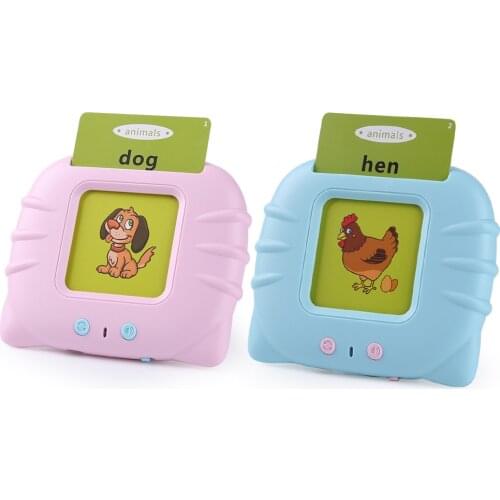 Audible Learning Machine Audible Flash Cards with Sound for Baby Flash Cards Electronic Educational Learning Toys for Kids