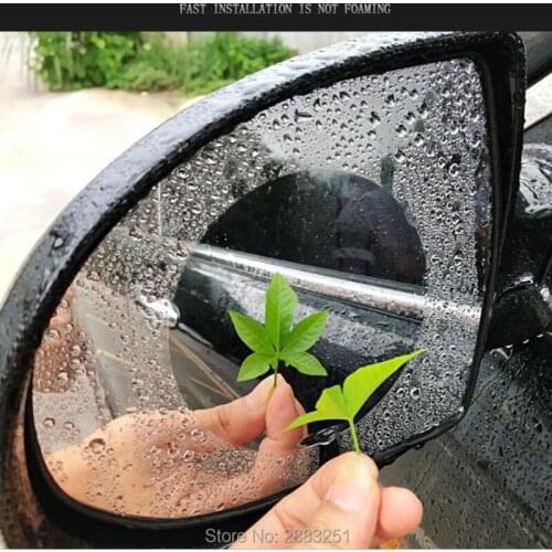 2pcs Car Motorcycle Rearview Mirror Rain Film Sticker Car Styling for lifan x60 620 520 320 Chevrolet cruze aveo Accessories