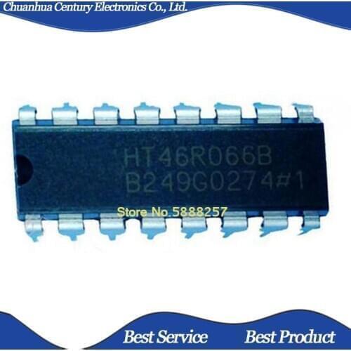 2 pcs/lot HT46R066B DIP16 New and Original In Stock