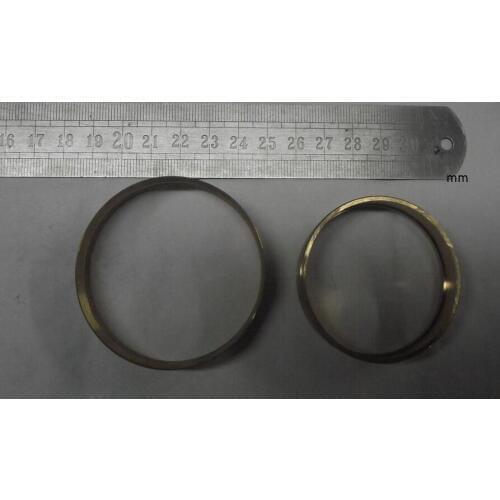 2 pcs Alto sax repair parts Brass unpainted