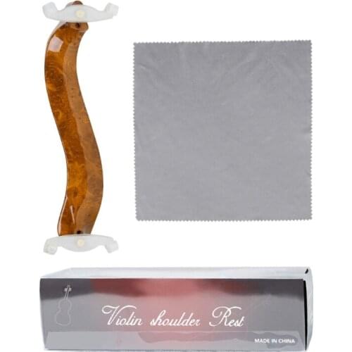 24BD Bird 's-Eye Quality Violin Shoulder Rest 4/4-4/3 Style Accessories Pad Support Parts Fittings