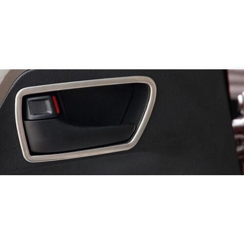 4pcs Stainless steel interior door handle frame cover decoration trim for toyota RAV4 2013 2014 2015