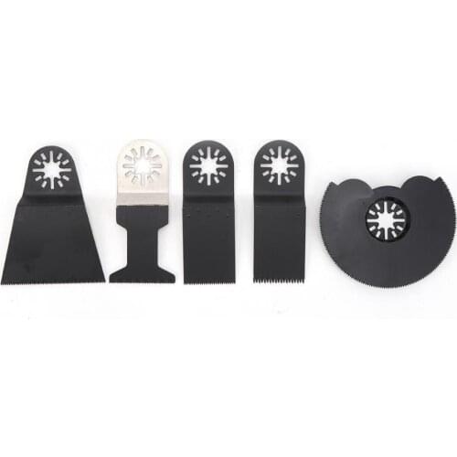 5Pcs Oscillating Saw Blade High Carbon Steel for Cutting Wood Plastic Saw Blade Kit