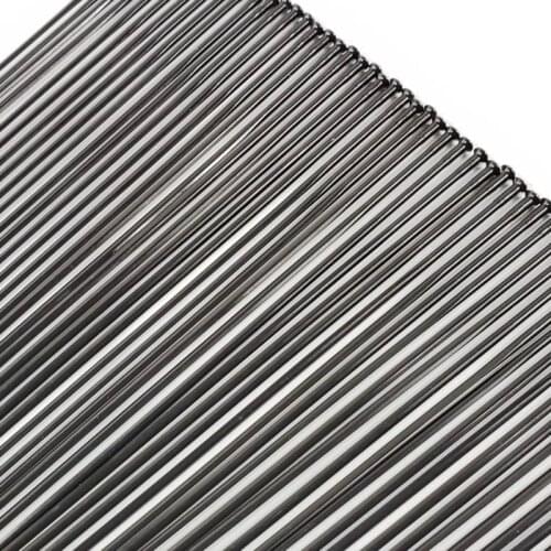 56 PCS of Pillar New Aero wing 20 Super Light Straight Pull Gauge 14 2.0mm Black Straight Head Spokes 304mm and 306mm