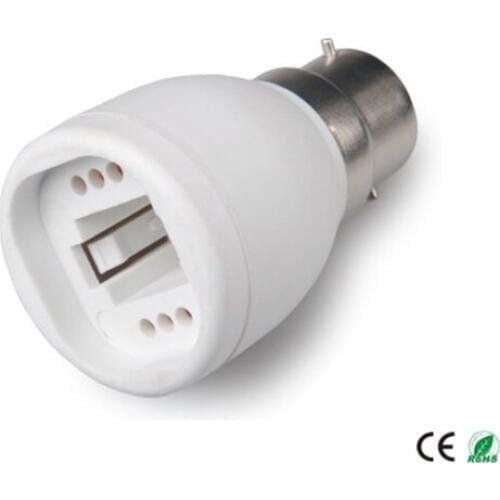 B22 to G23/g24 adapter,2P/4P G24q G23 both fit,Lamp Holder converter,GX23 can not fit