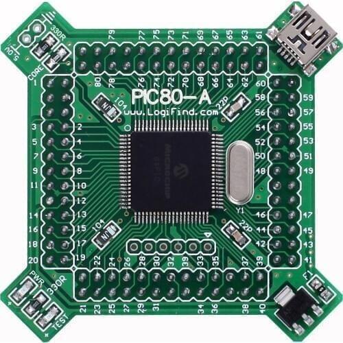 DsPIC Microcontroller Learning Development Board Core Board PIC80-A with DsPIC33FJ64MC508A