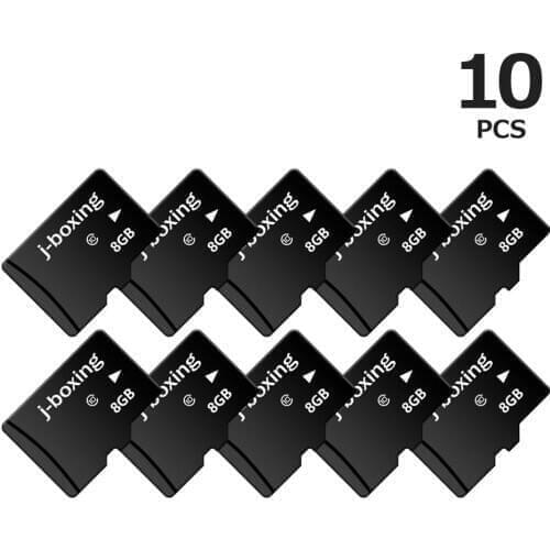 J-boxing 10X Class Flash Card 16GB 32GB Memory Card 64GB 128GB tf card 16gb Mini TF Card 8GB Flash Drive with Free Adapter