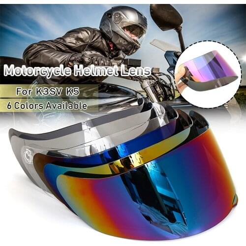 Motorcycle Wind Shield Helmet Lens Visor Full Face Replacement for Moto Helmet K1 K3SV K5