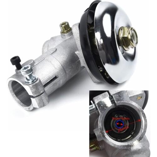 Brush Cutter Trimmer Replace 26mm Diam Square Rod Gearhead Gearbox Plate Assembly Protective Cover Upper Lower Plate Nut